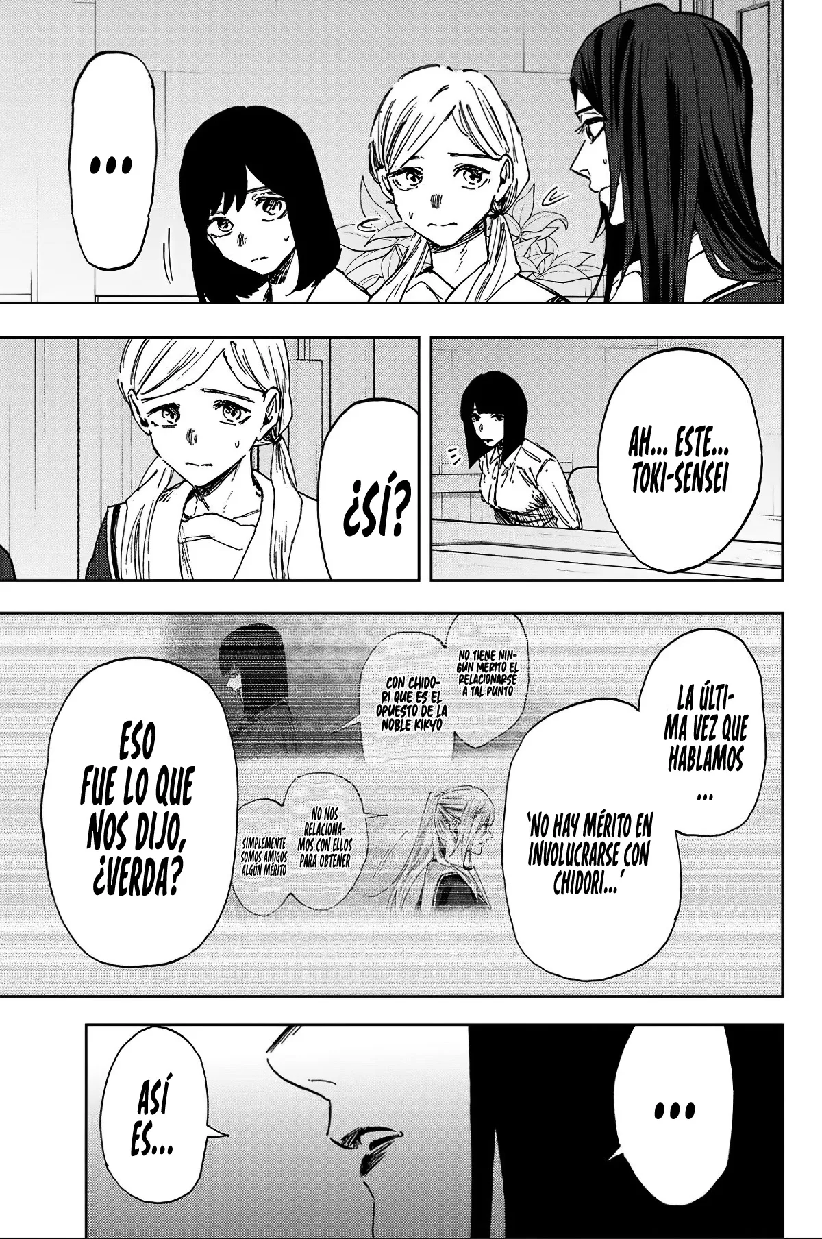 Read La Elegante Flor Florece con Dignidad es Manga Online