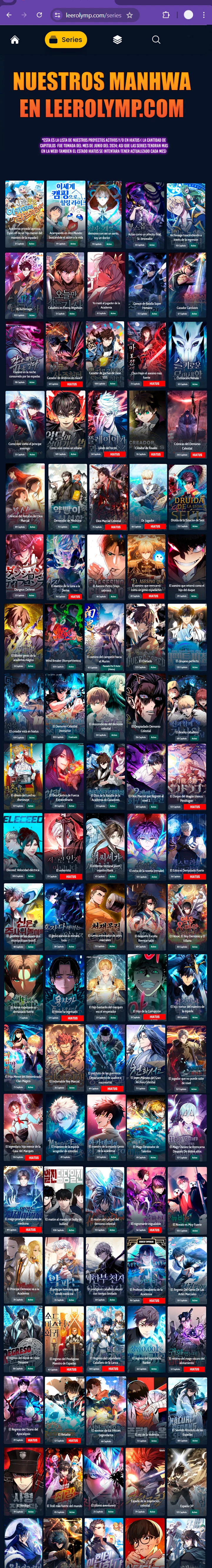 Read Mago traga-talentos es Manga Online