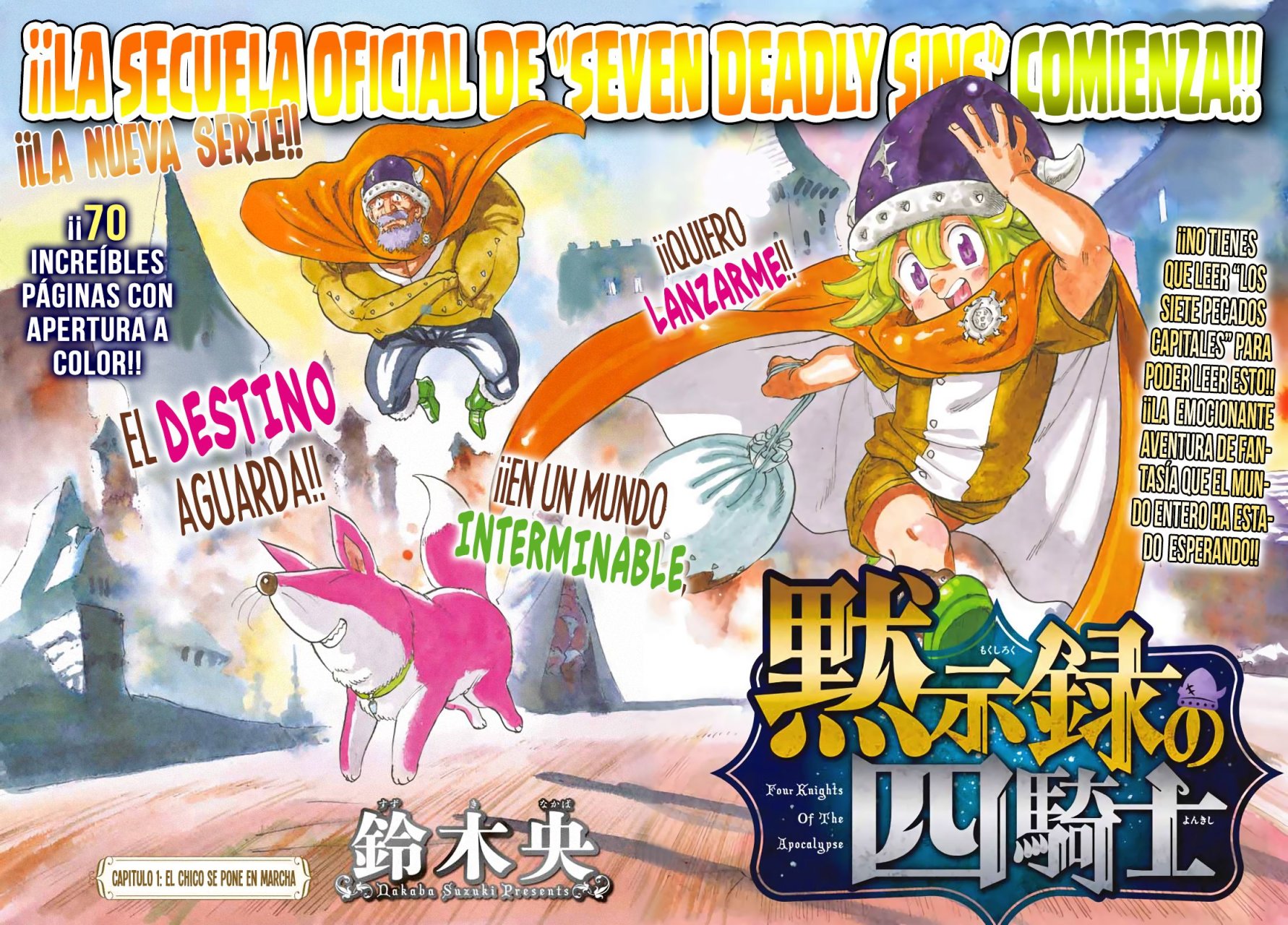 Read Mokushiroku no Yonkishi es Manga Online