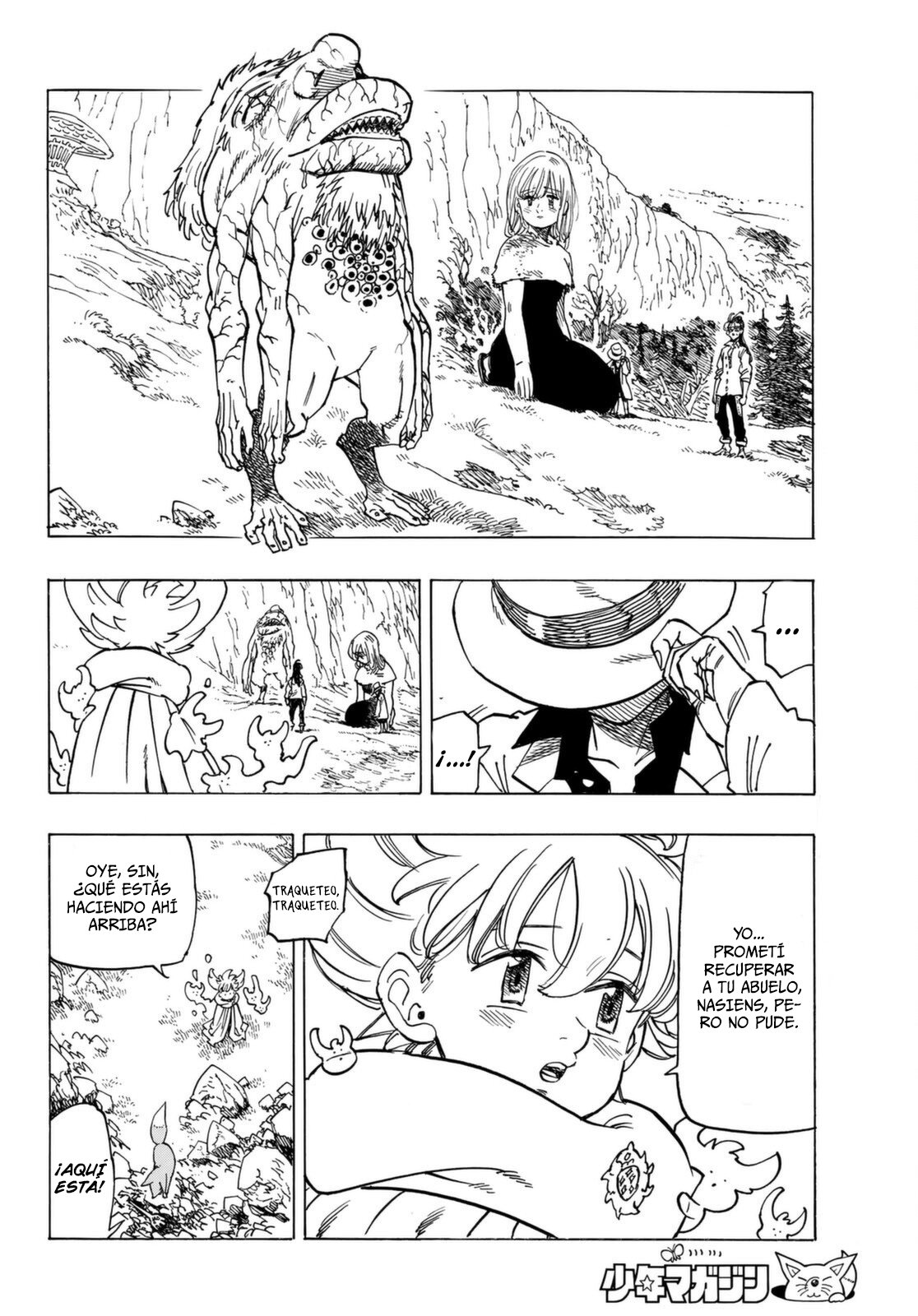 Read Mokushiroku no Yonkishi es Manga Online