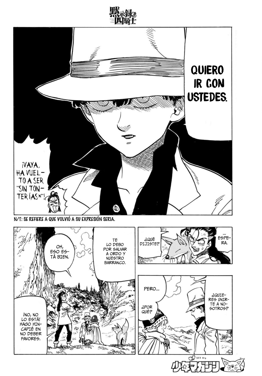 Read Mokushiroku no Yonkishi es Manga Online