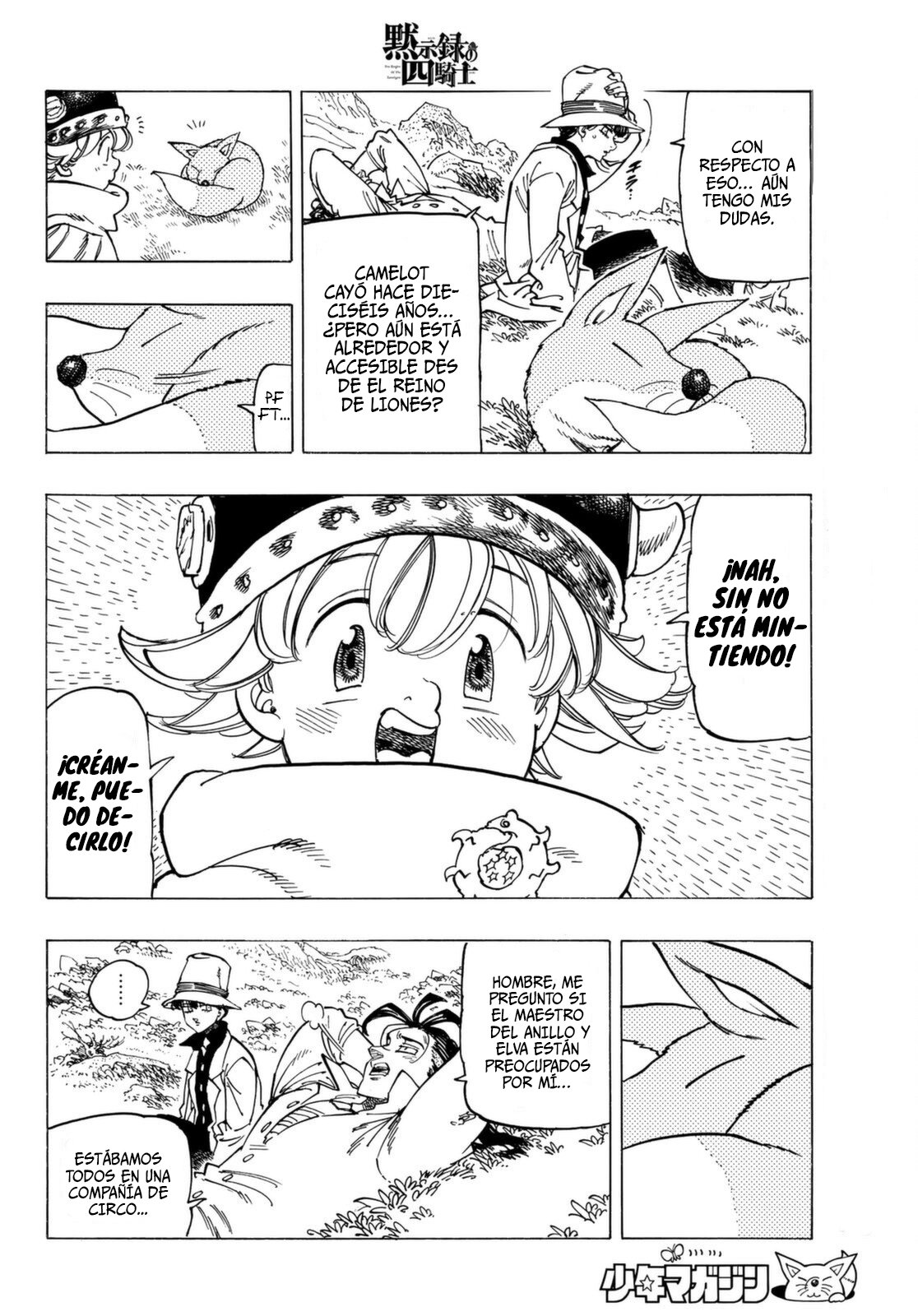 Read Mokushiroku no Yonkishi es Manga Online