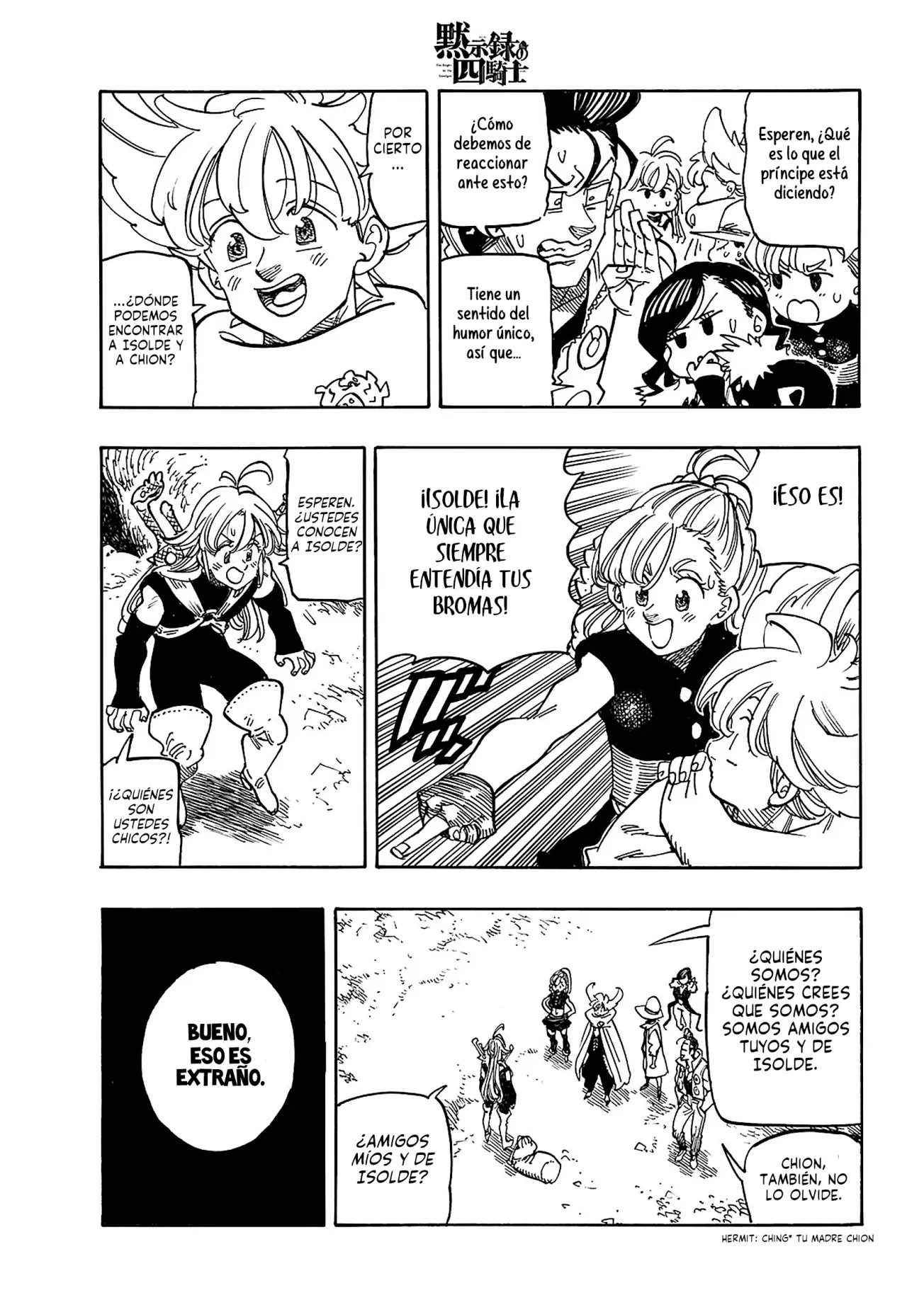 Read Mokushiroku no Yonkishi es Manga Online