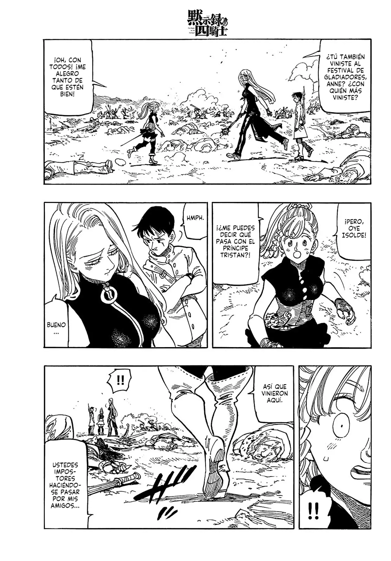 Read Mokushiroku no Yonkishi es Manga Online