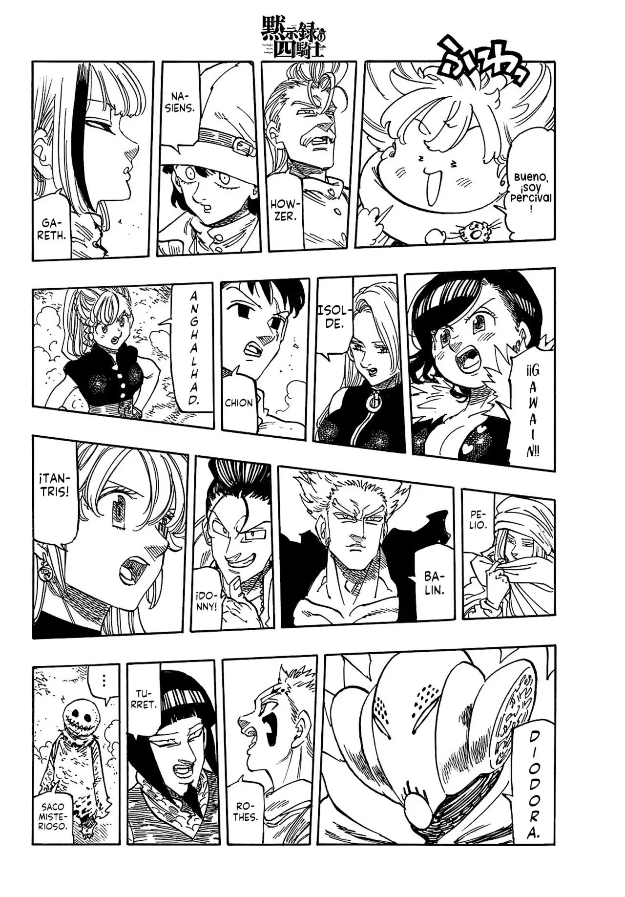 Read Mokushiroku no Yonkishi es Manga Online