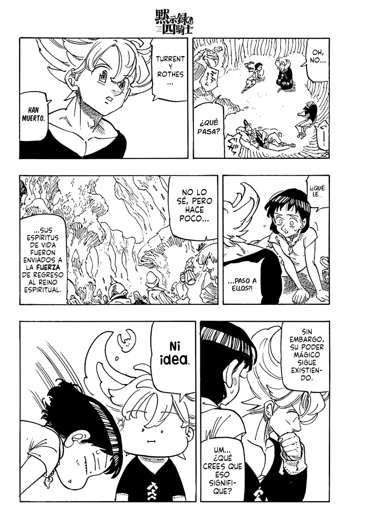 Read Mokushiroku no Yonkishi es Manga Online