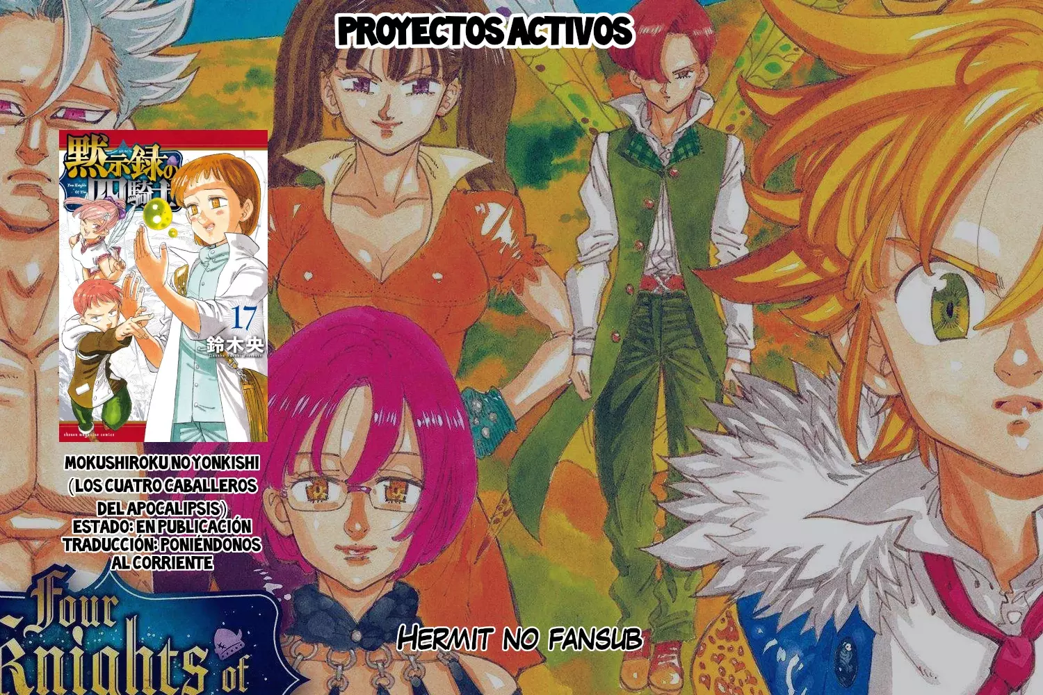 Read Mokushiroku no Yonkishi es Manga Online