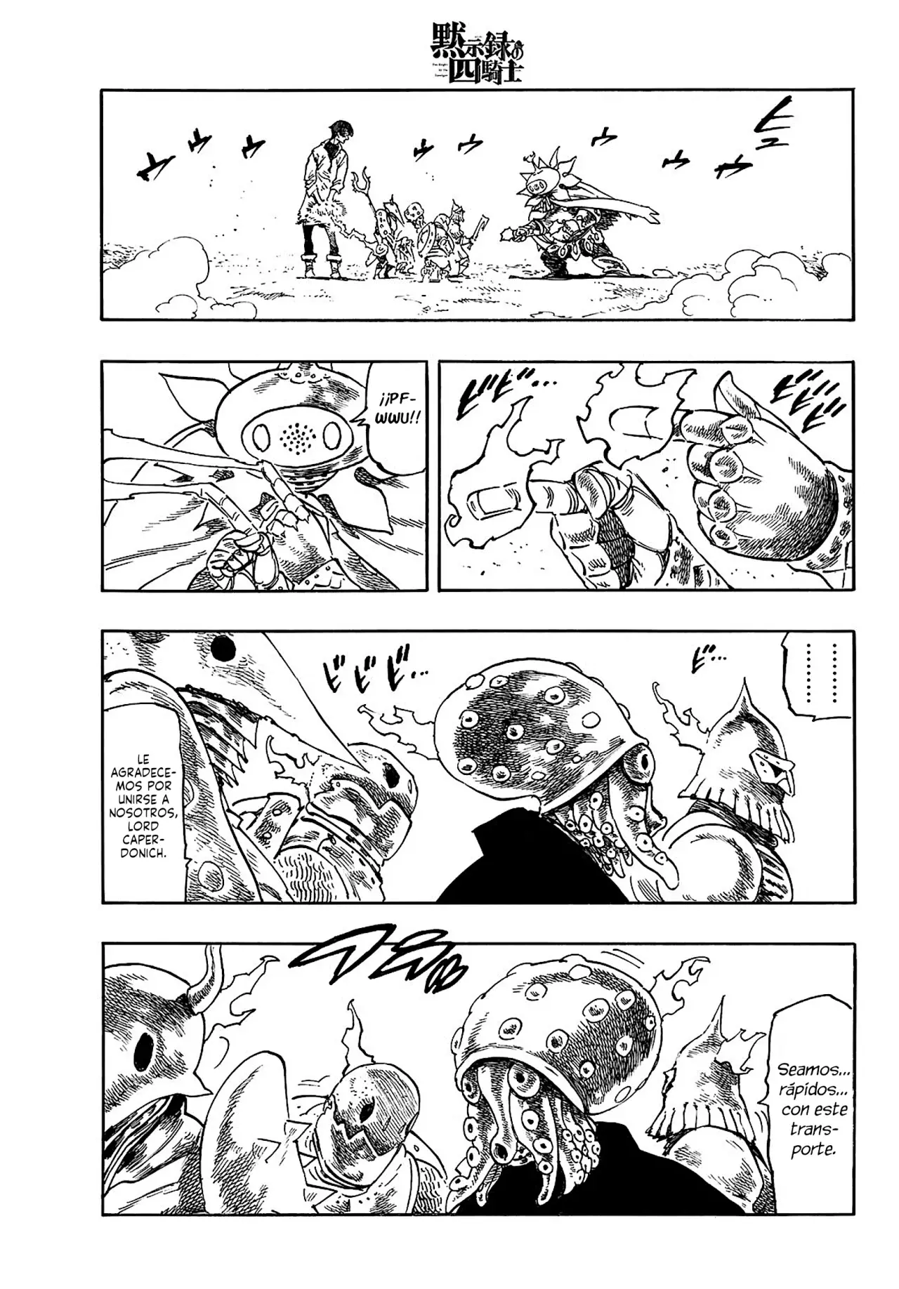 Read Mokushiroku no Yonkishi es Manga Online