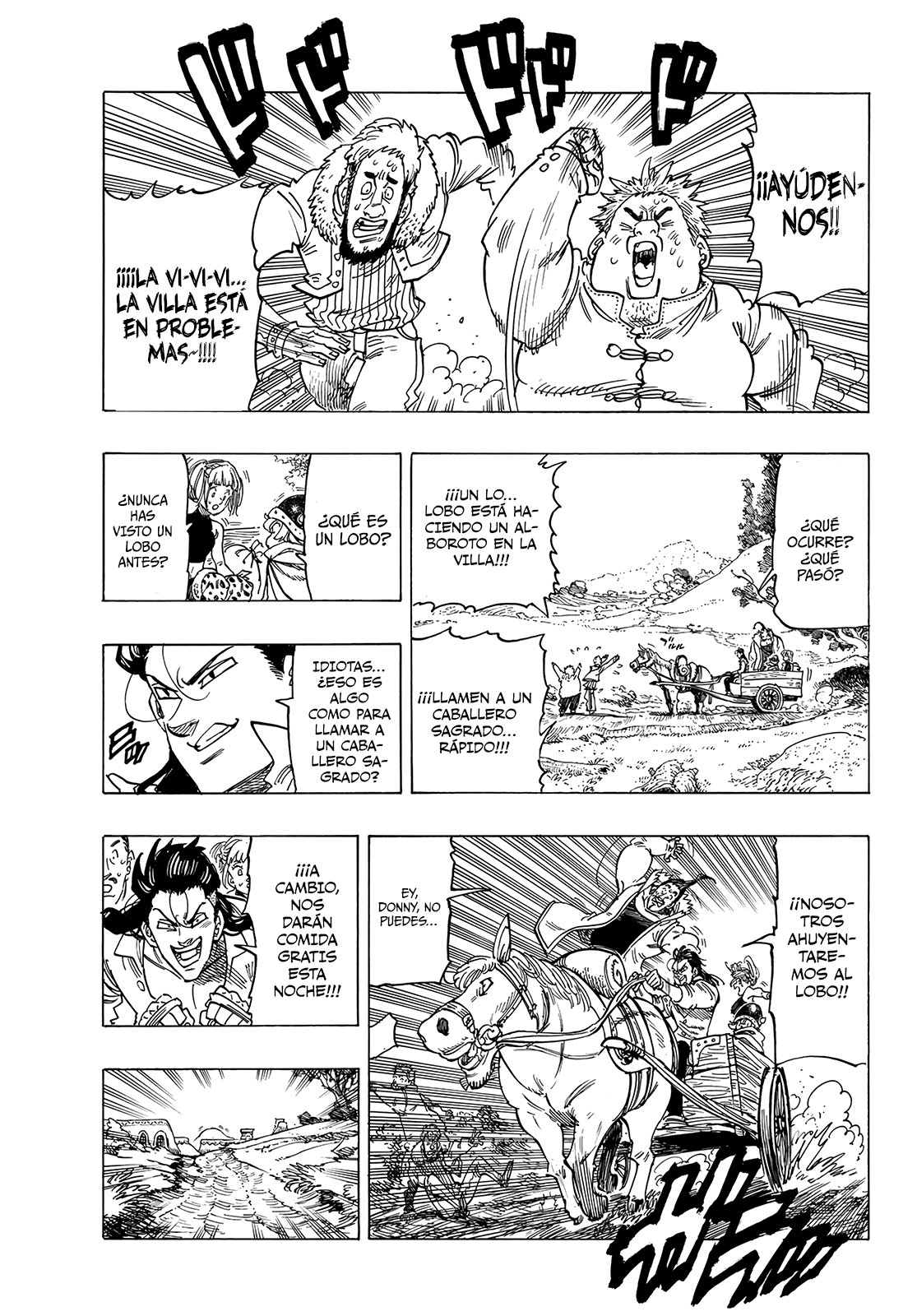 Read Mokushiroku no Yonkishi es Manga Online