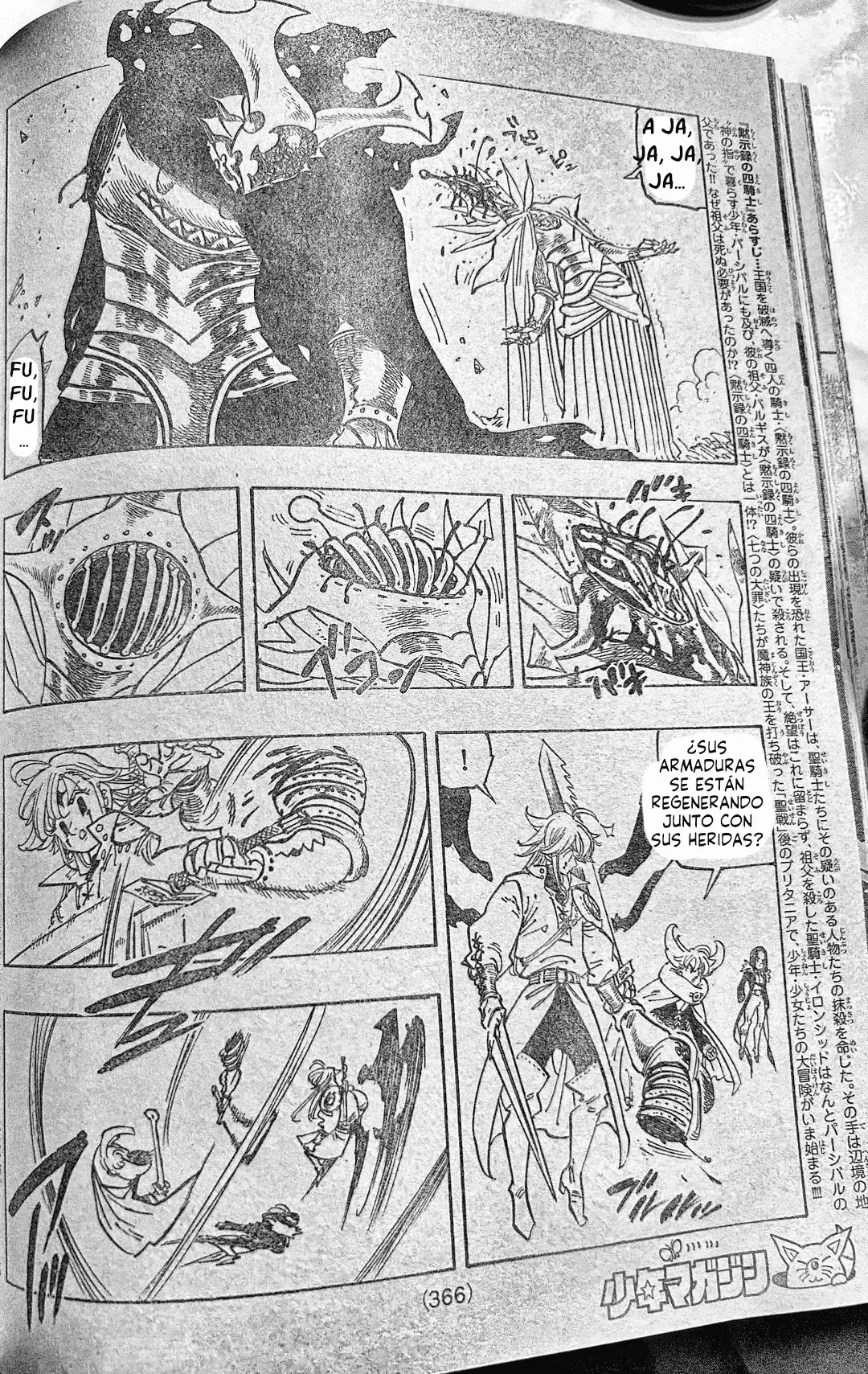 Read Mokushiroku no Yonkishi es Manga Online