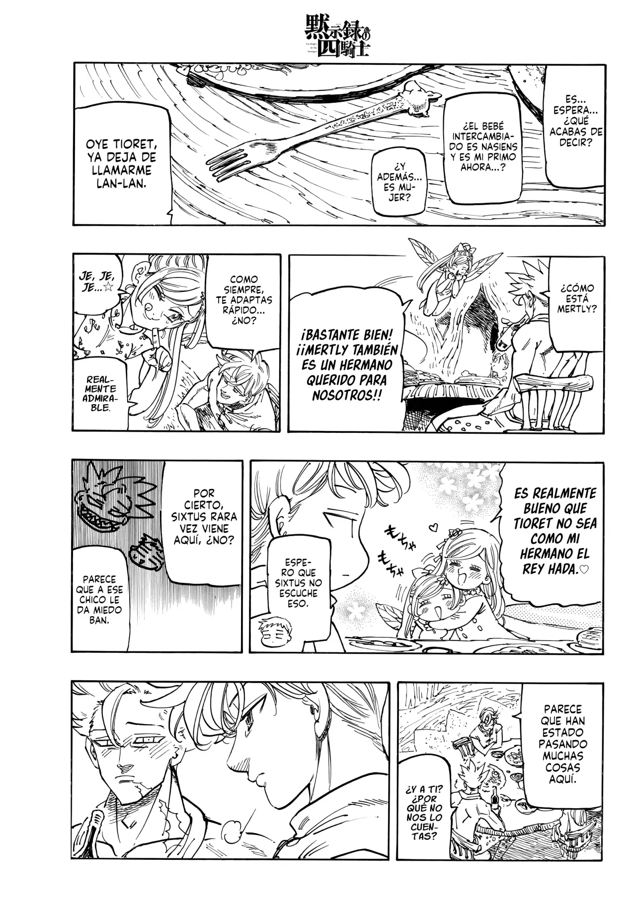 Read Mokushiroku no Yonkishi es Manga Online