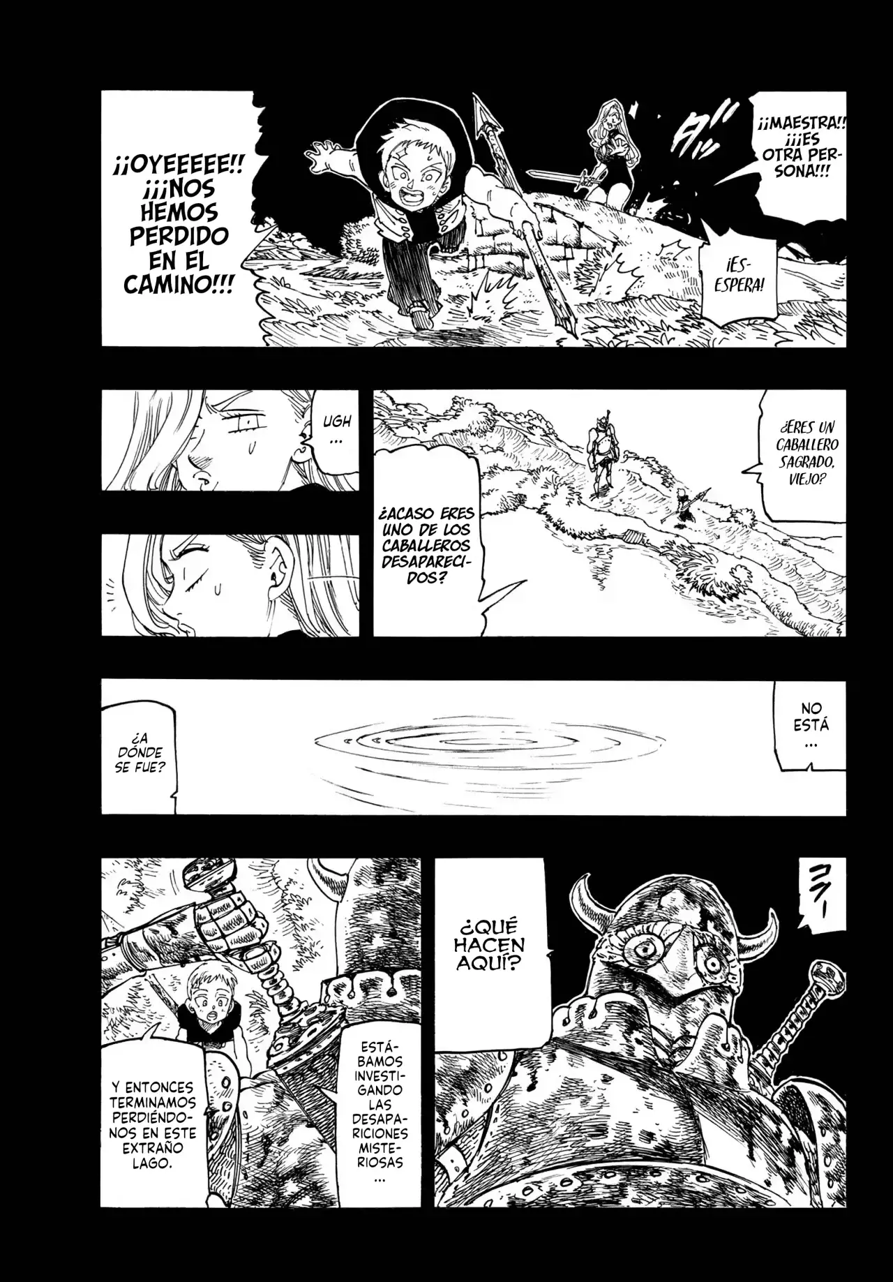 Read Mokushiroku no Yonkishi es Manga Online