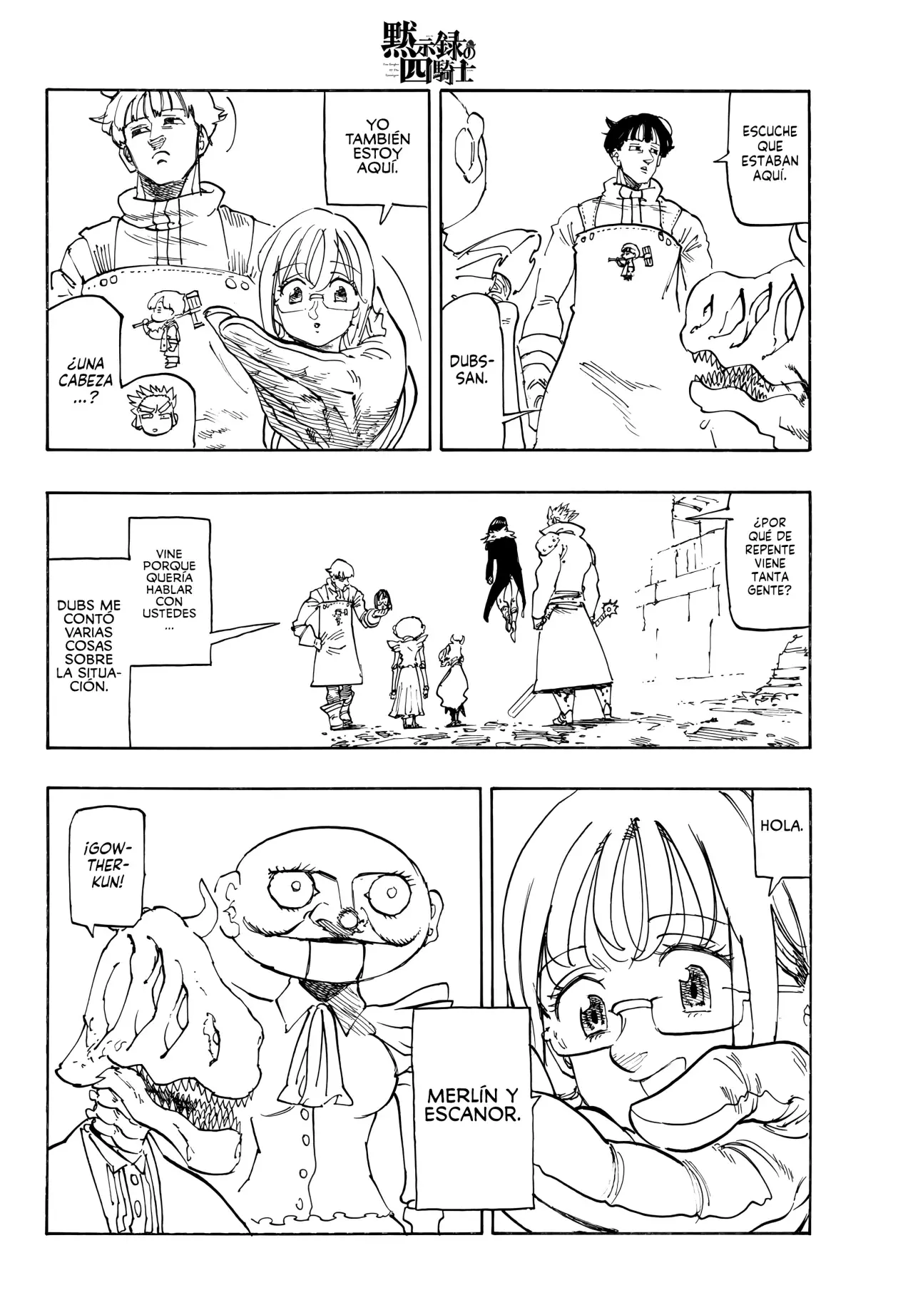 Read Mokushiroku no Yonkishi es Manga Online