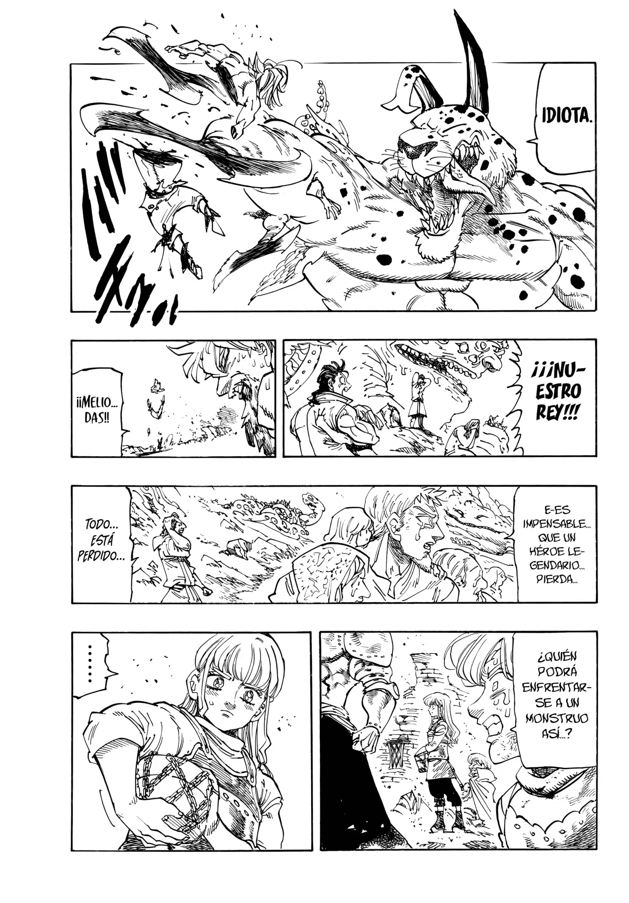 Read Mokushiroku no Yonkishi es Manga Online