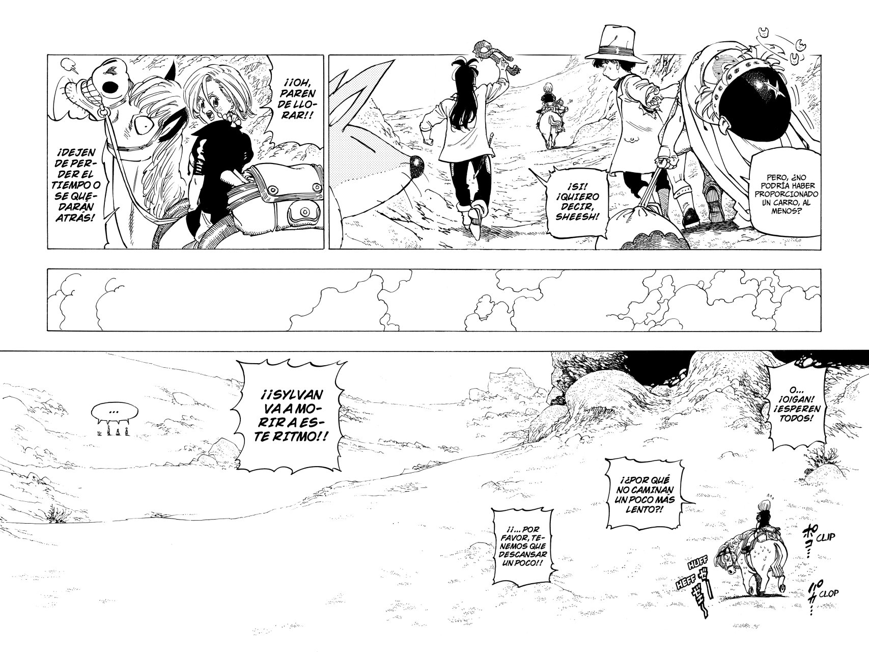 Read Mokushiroku no Yonkishi es Manga Online