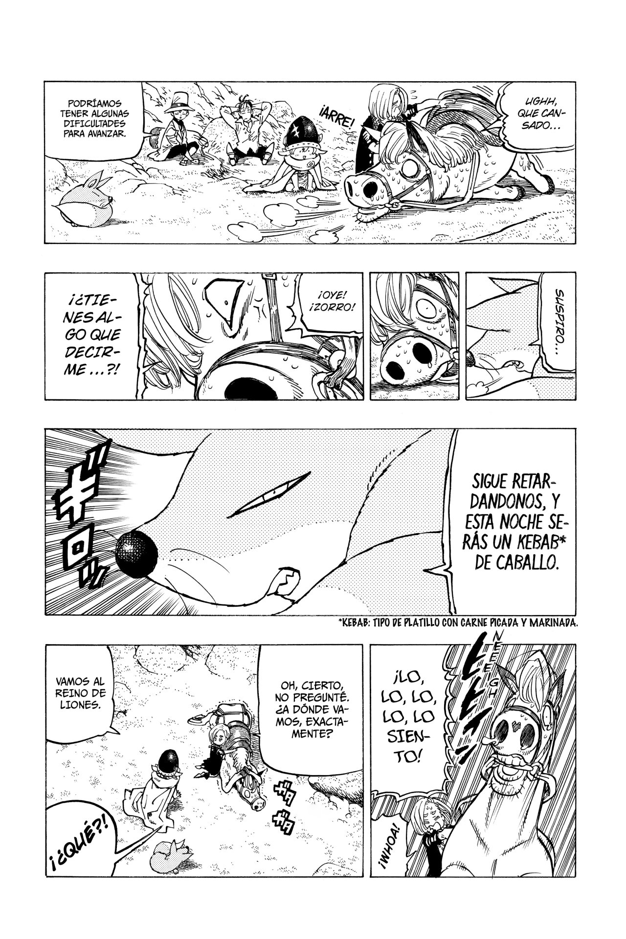 Read Mokushiroku no Yonkishi es Manga Online