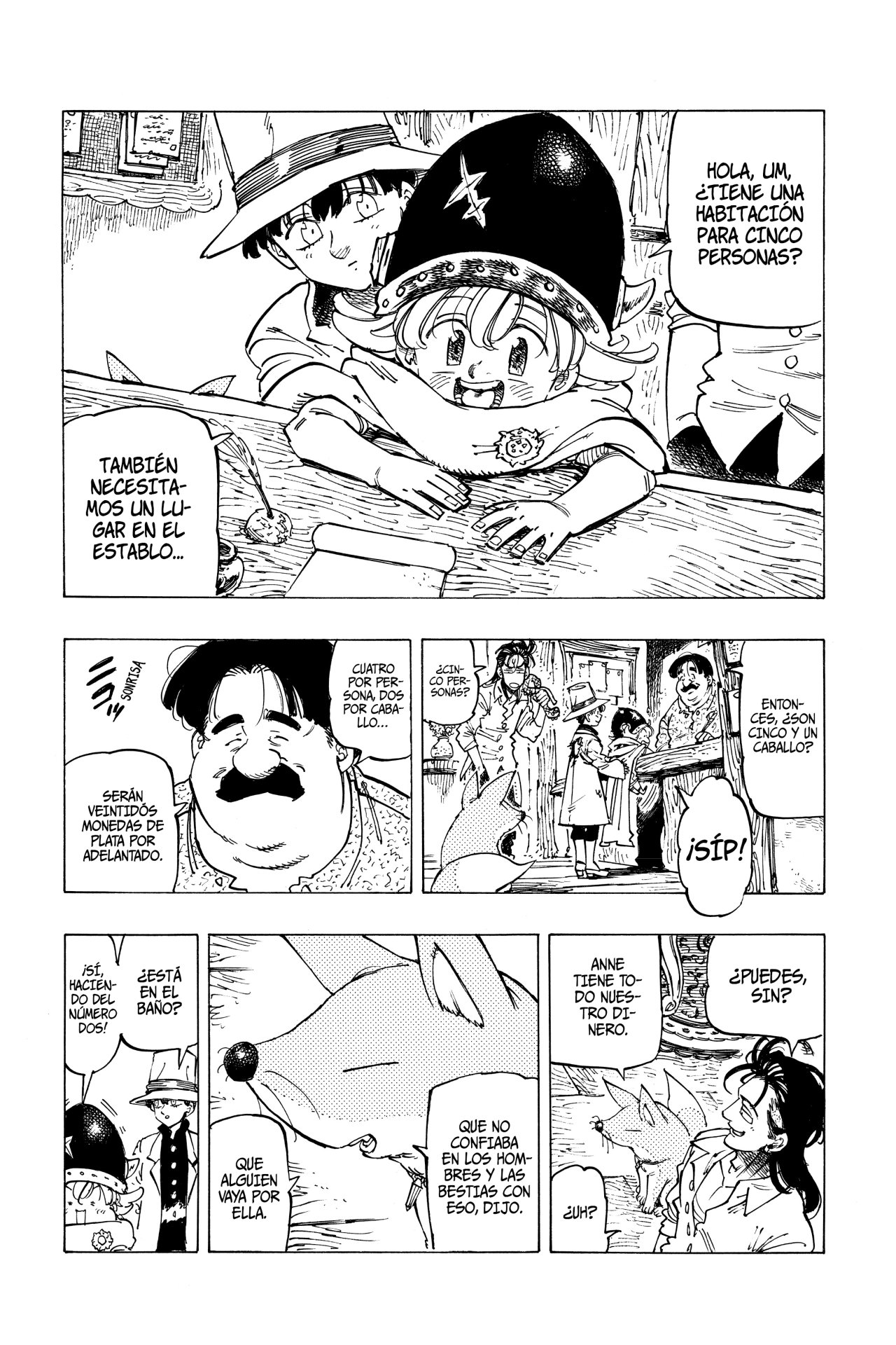 Read Mokushiroku no Yonkishi es Manga Online