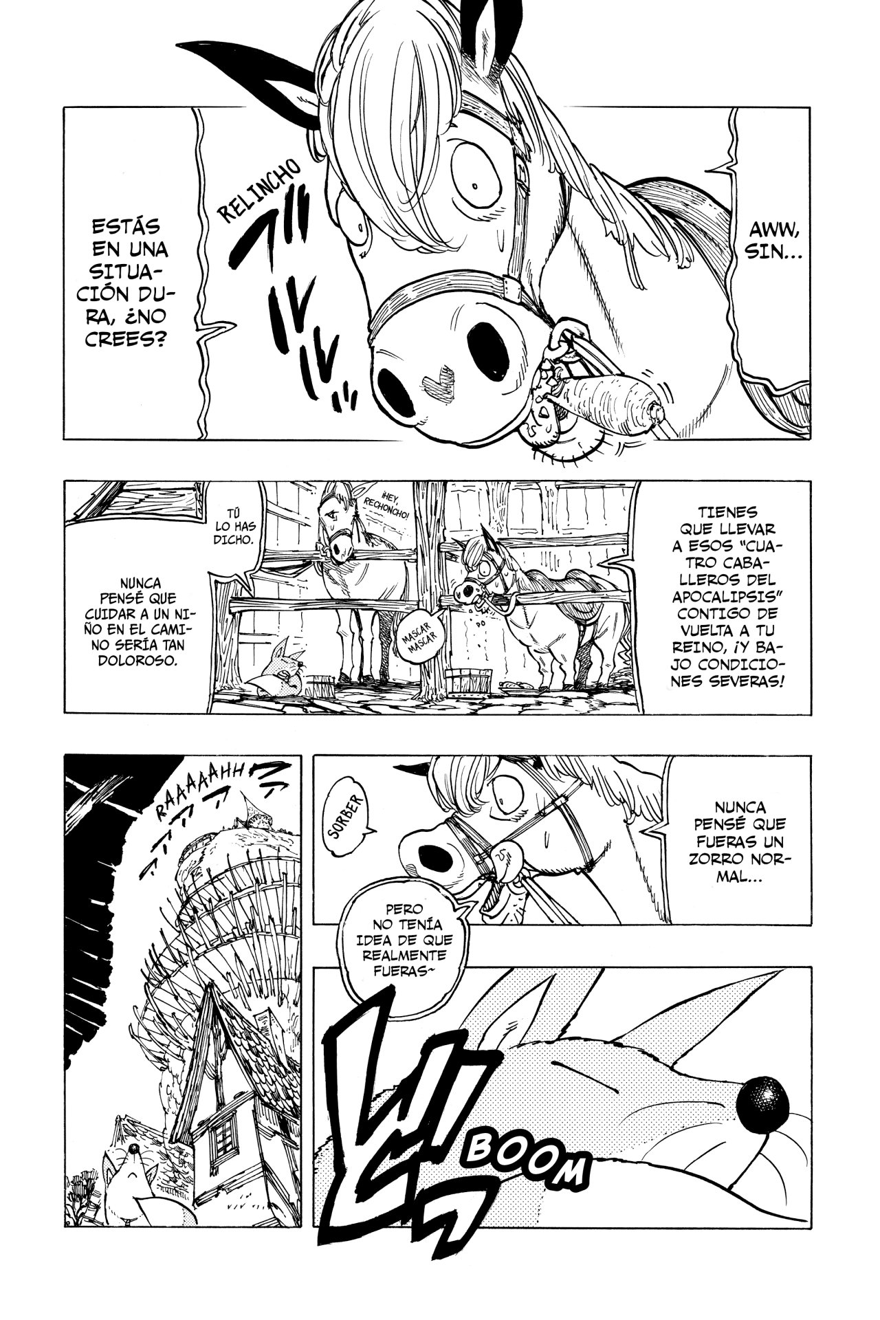 Read Mokushiroku no Yonkishi es Manga Online