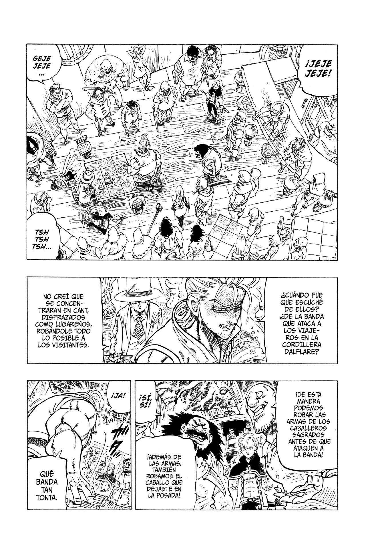 Read Mokushiroku no Yonkishi es Manga Online