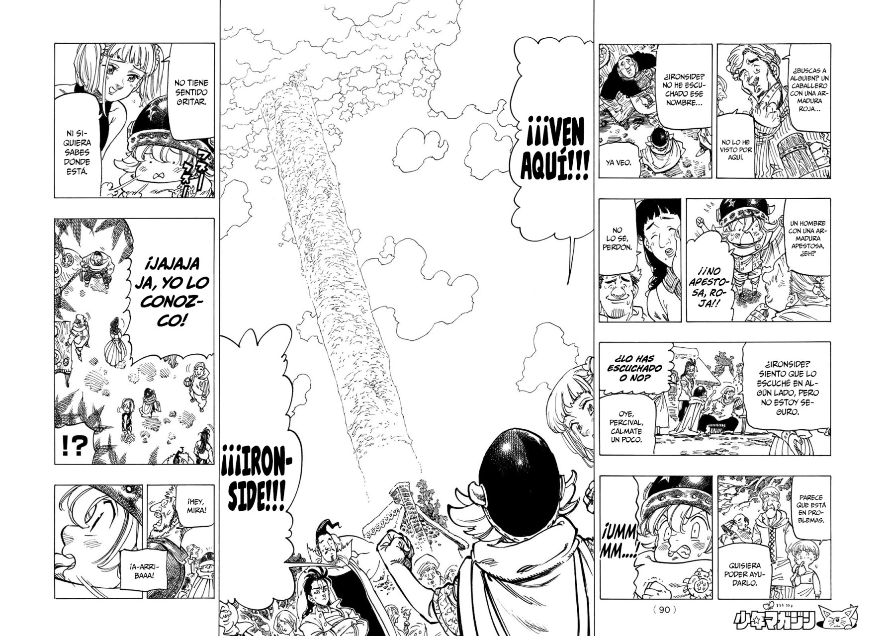 Read Mokushiroku no Yonkishi es Manga Online