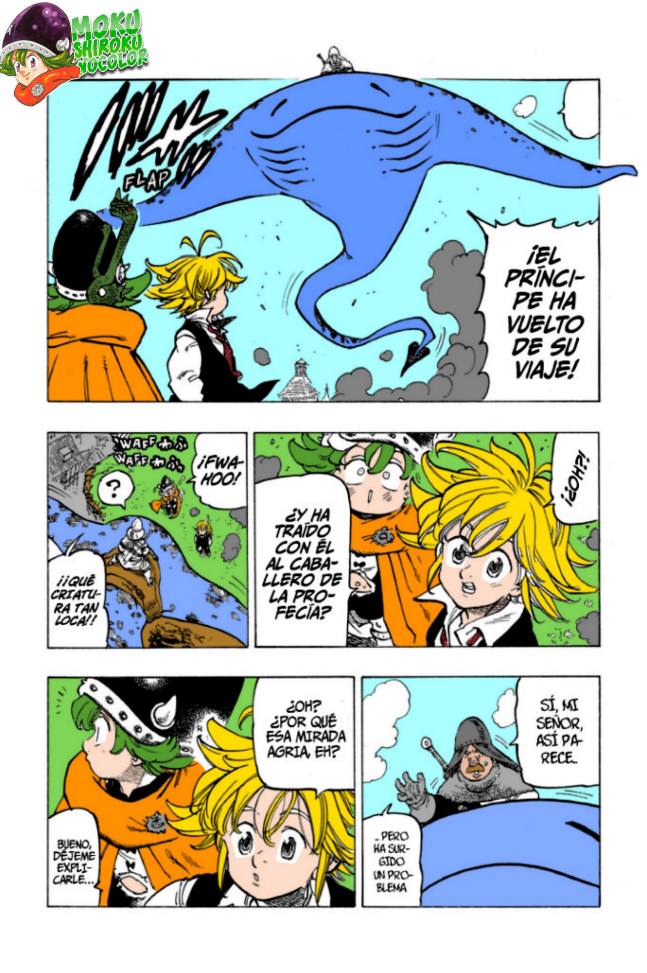 Read Mokushiroku no Yonkishi es Manga Online
