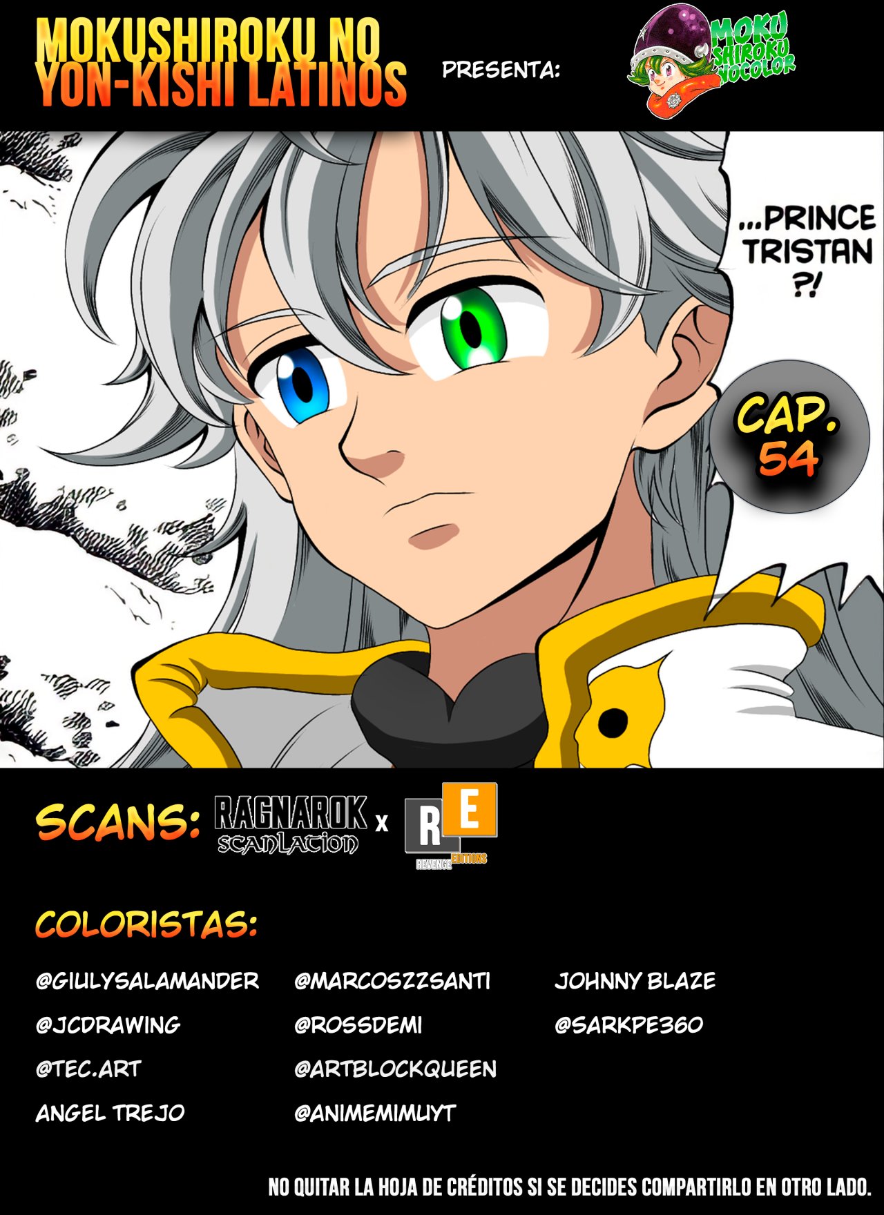 Read Mokushiroku no Yonkishi es Manga Online