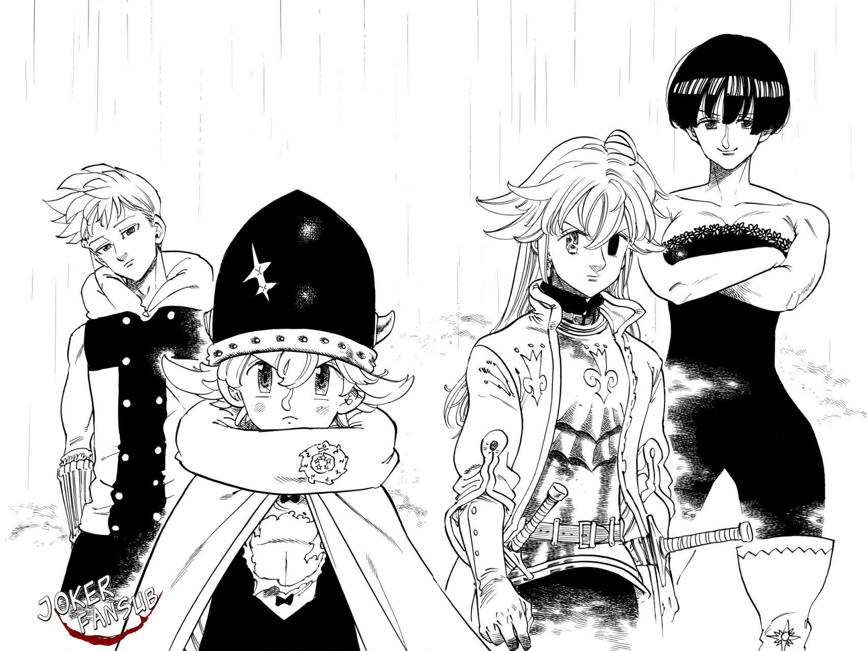 Read Mokushiroku no Yonkishi es Manga Online