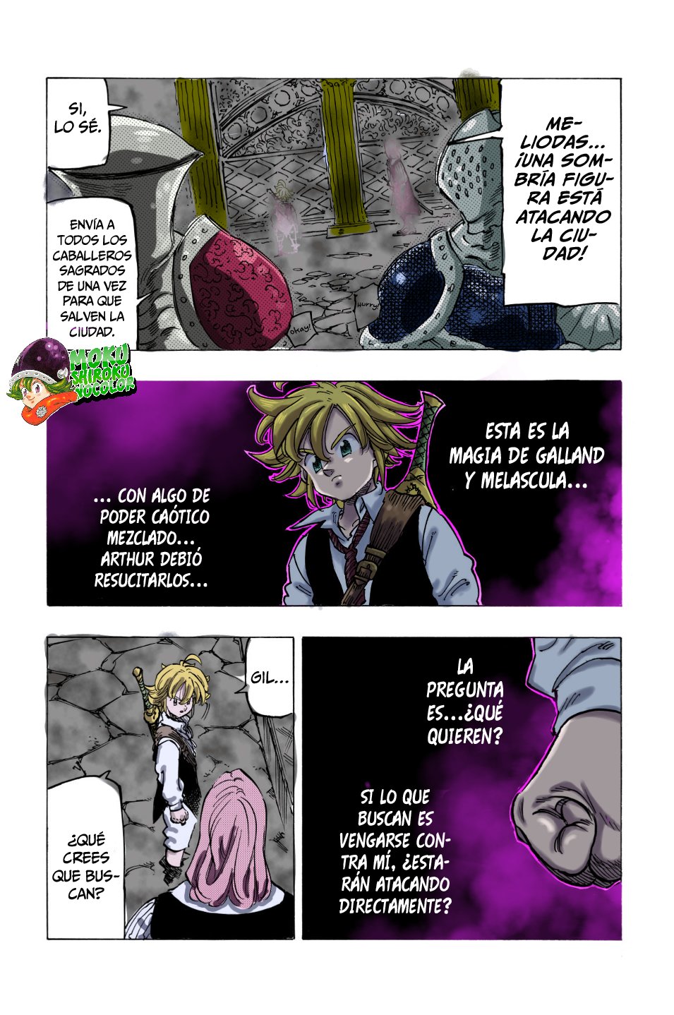 Read Mokushiroku no Yonkishi es Manga Online