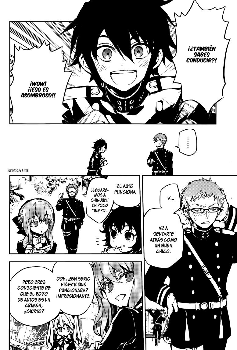 Read Owari no Seraph es Manga Online