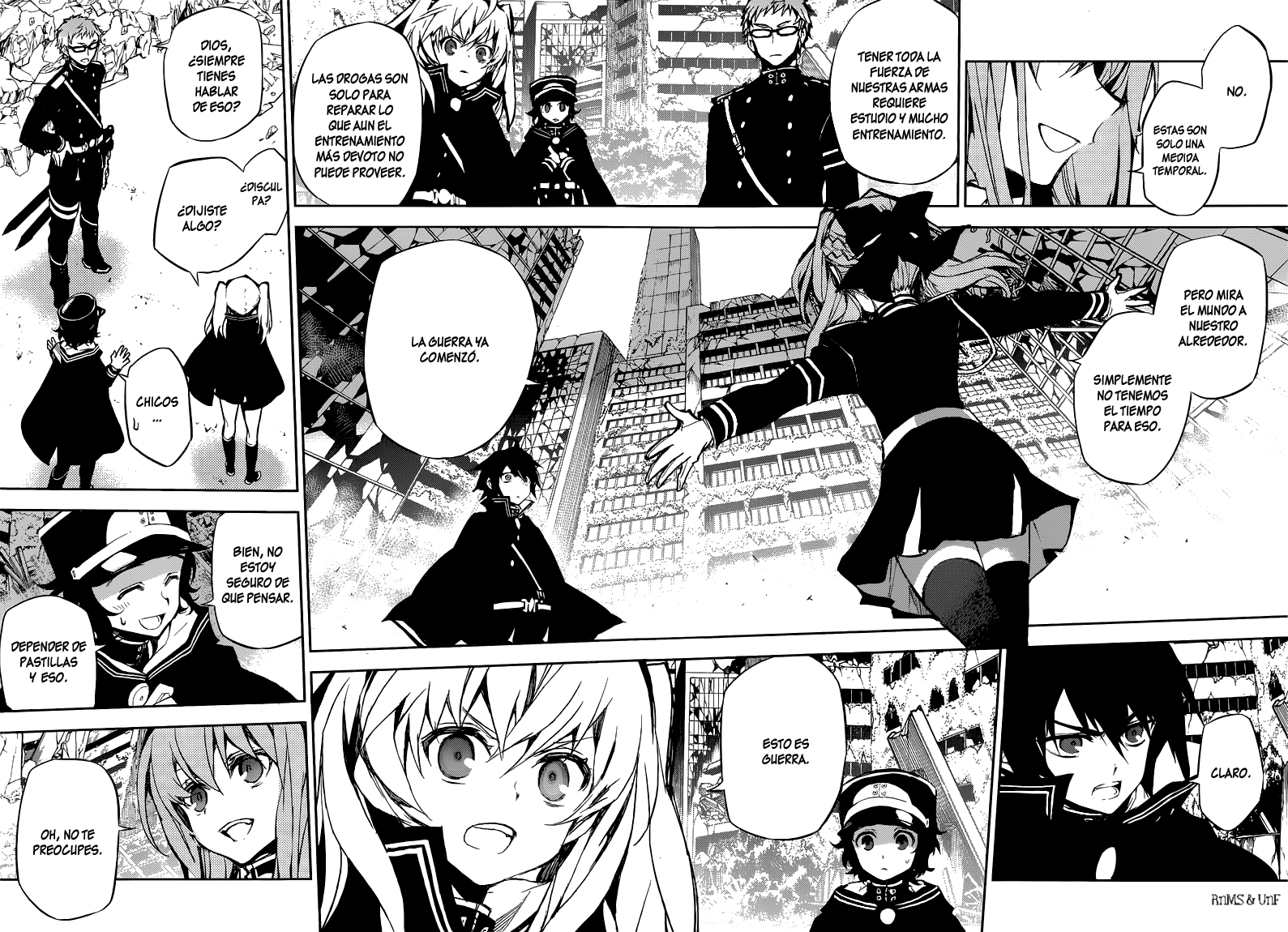 Read Owari no Seraph es Manga Online