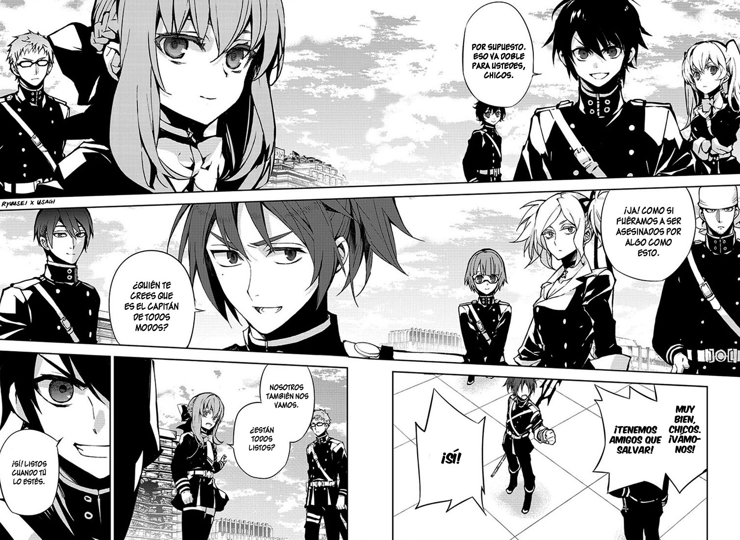 Read Owari no Seraph es Manga Online