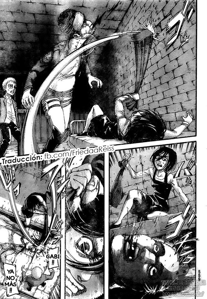 Read Shingeki no Kyojin es Manga Online