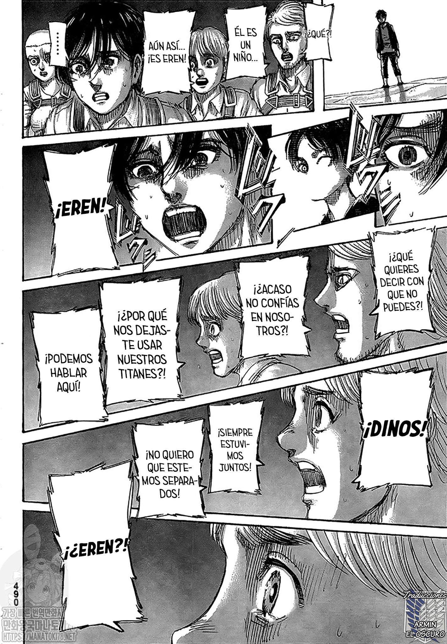 Read Shingeki no Kyojin es Manga Online