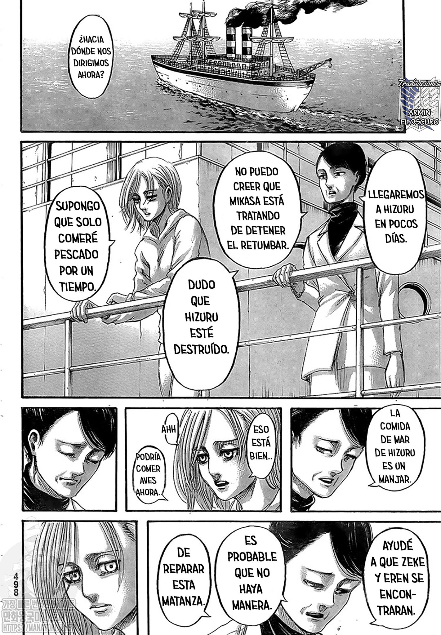 Read Shingeki no Kyojin es Manga Online