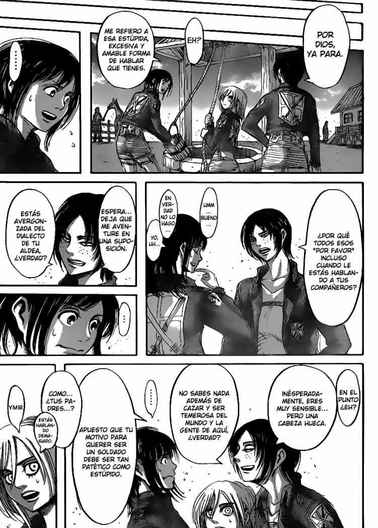 Read Shingeki no Kyojin es Manga Online