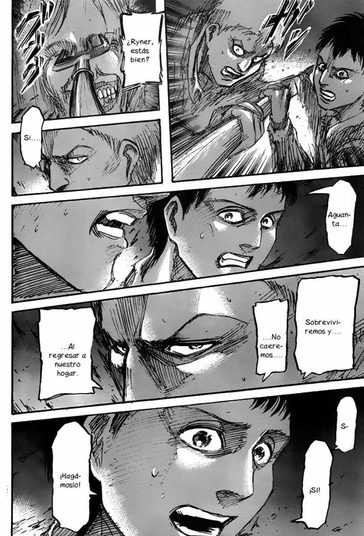 Read Shingeki no Kyojin es Manga Online