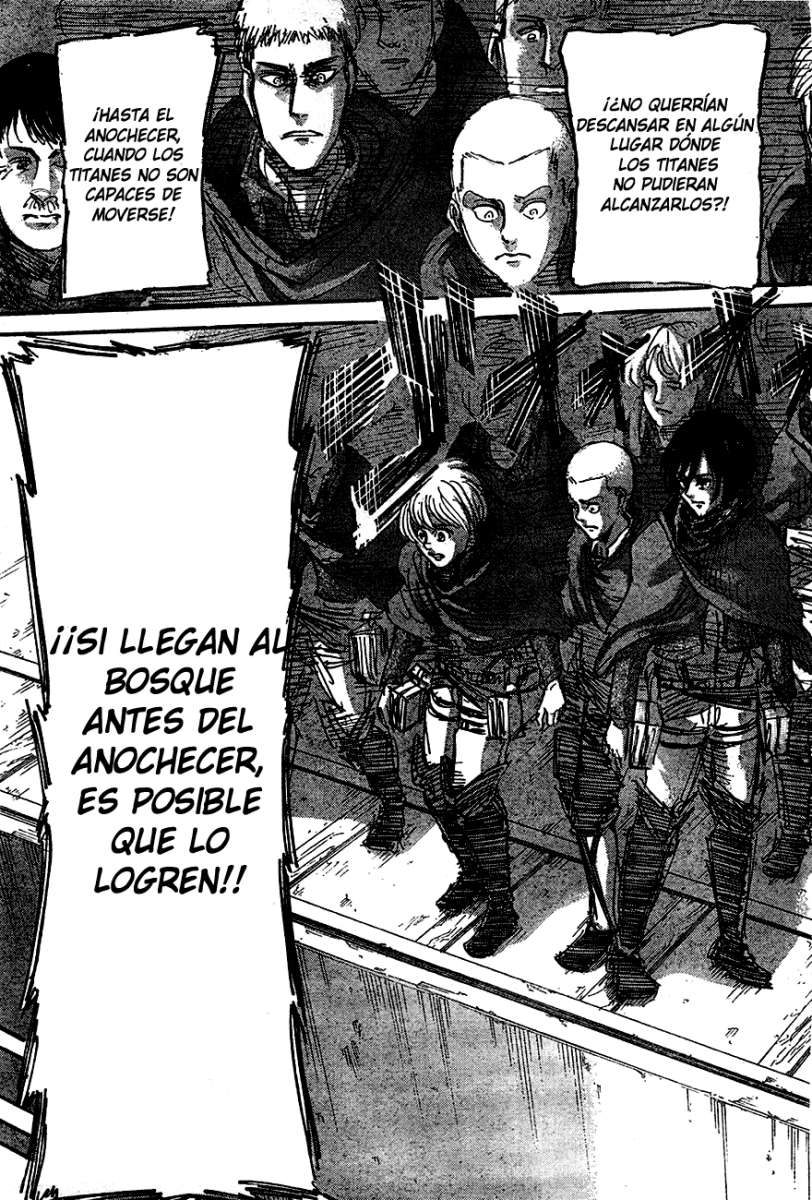 Read Shingeki no Kyojin es Manga Online