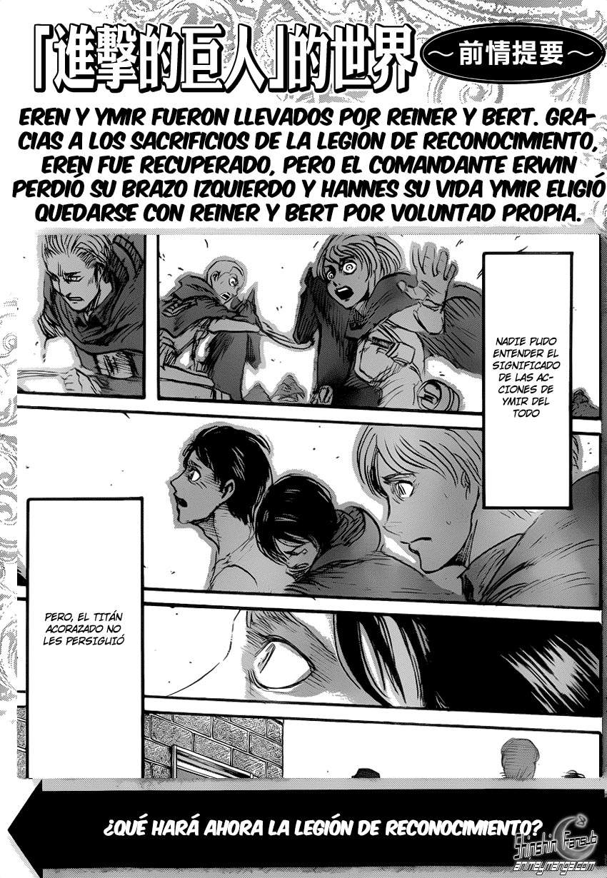 Read Shingeki no Kyojin es Manga Online