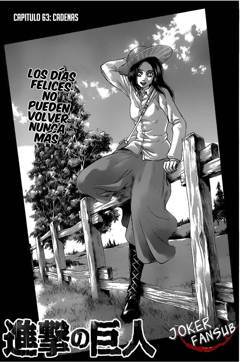 Read Shingeki no Kyojin es Manga Online