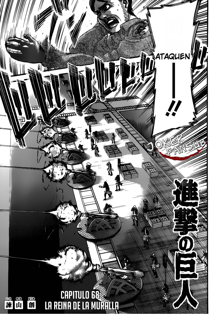 Read Shingeki no Kyojin es Manga Online