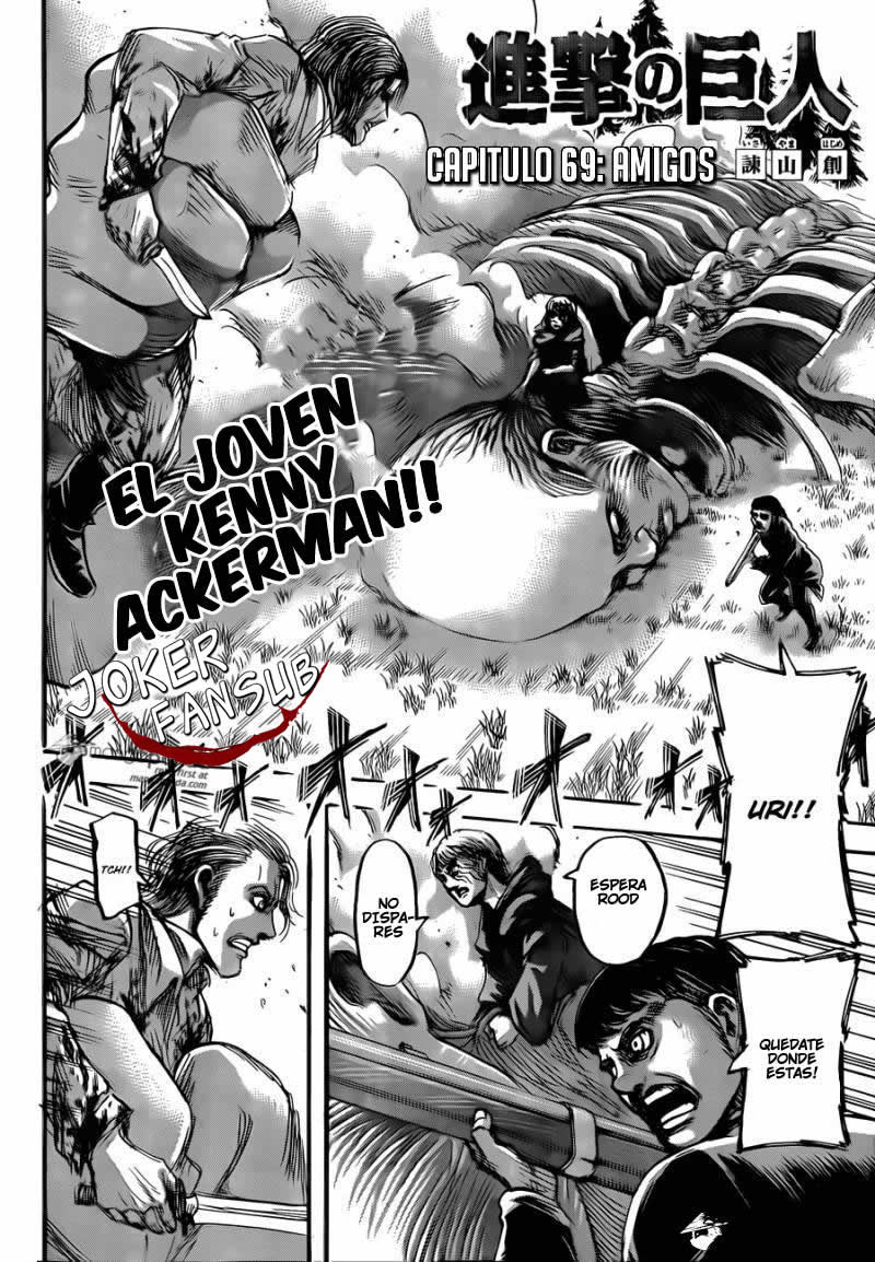 Read Shingeki no Kyojin es Manga Online