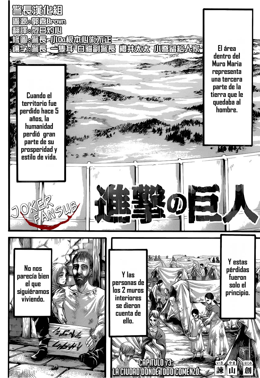 Read Shingeki no Kyojin es Manga Online