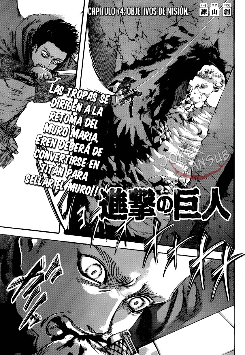 Read Shingeki no Kyojin es Manga Online