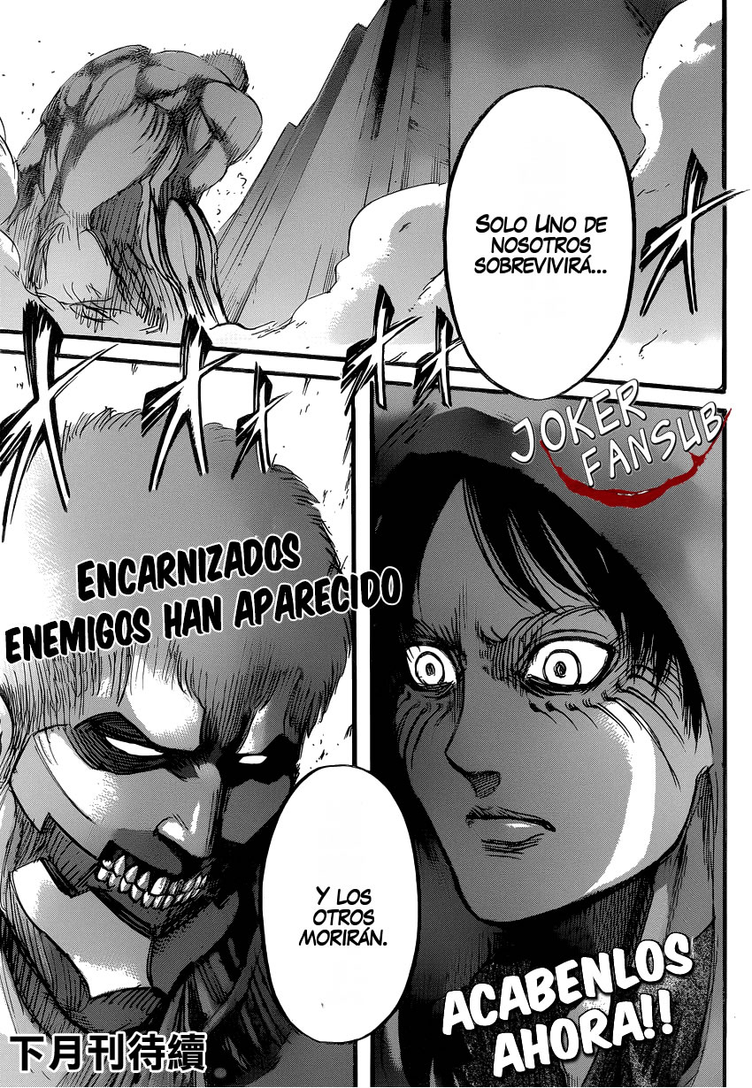 Read Shingeki no Kyojin es Manga Online