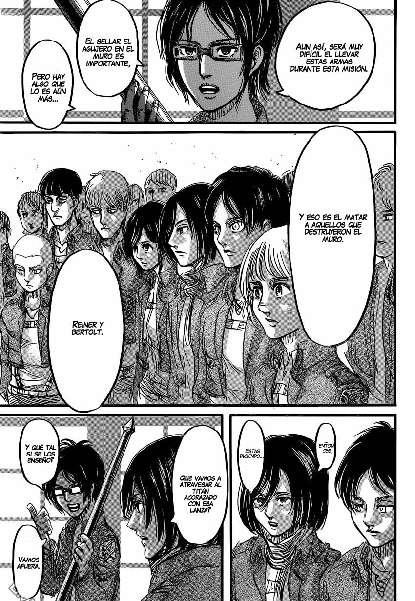 Read Shingeki no Kyojin es Manga Online