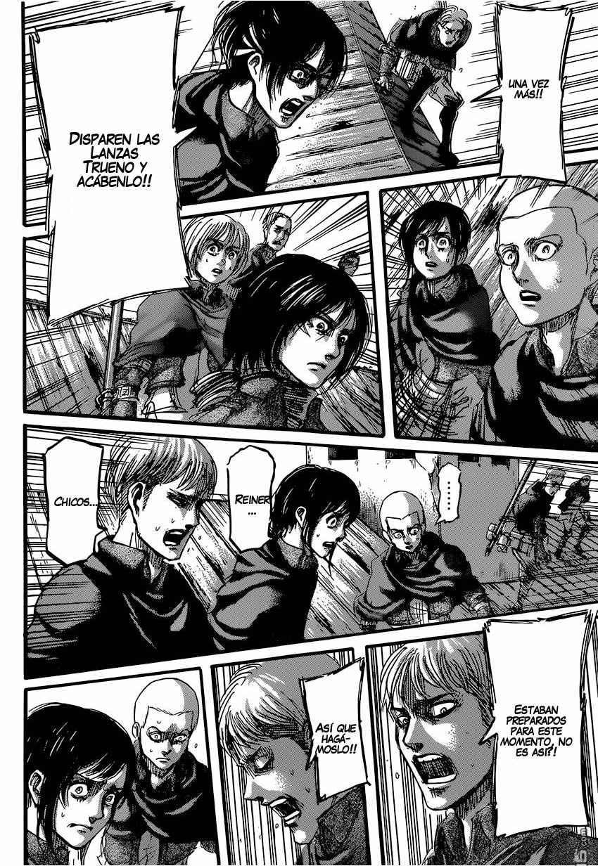 Read Shingeki no Kyojin es Manga Online