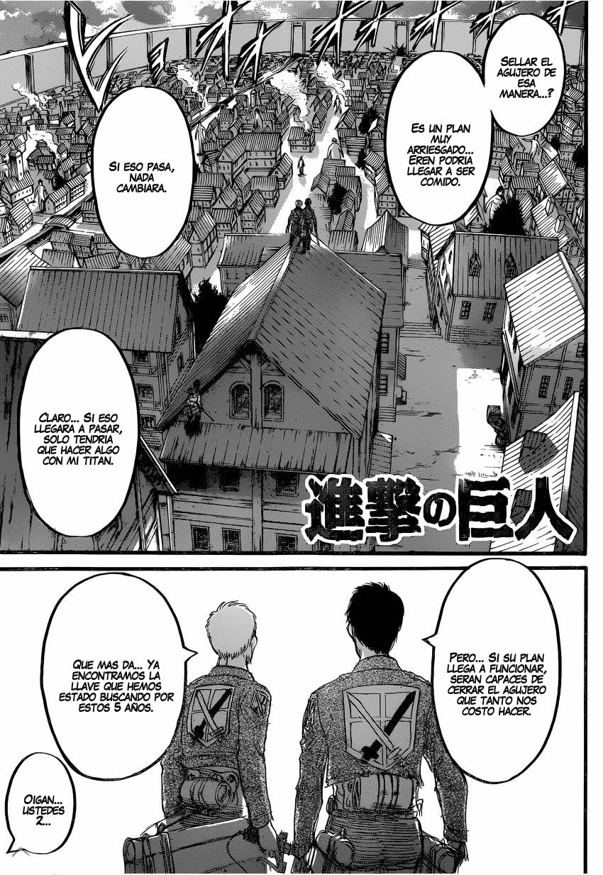 Read Shingeki no Kyojin es Manga Online