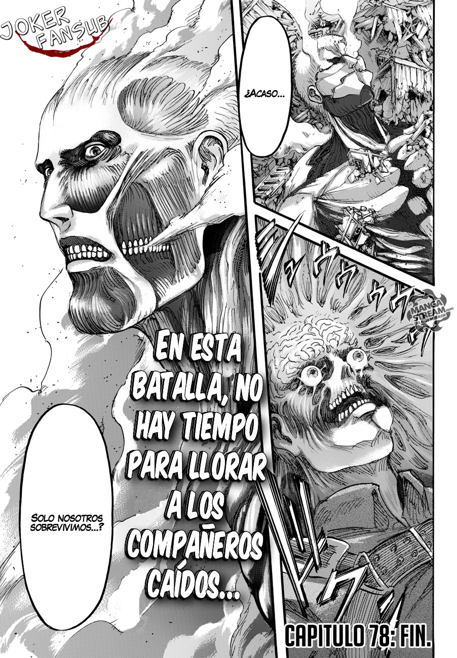 Read Shingeki no Kyojin es Manga Online