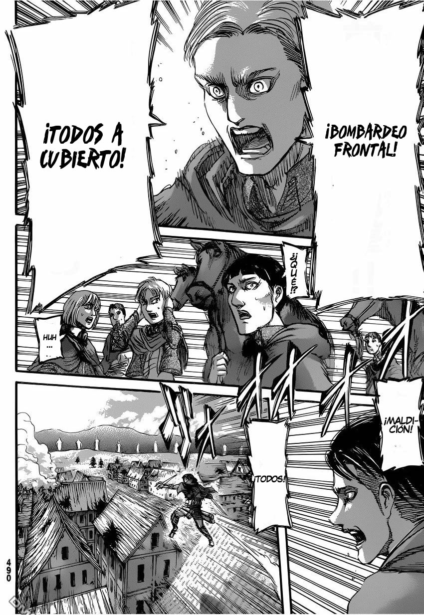 Read Shingeki no Kyojin es Manga Online