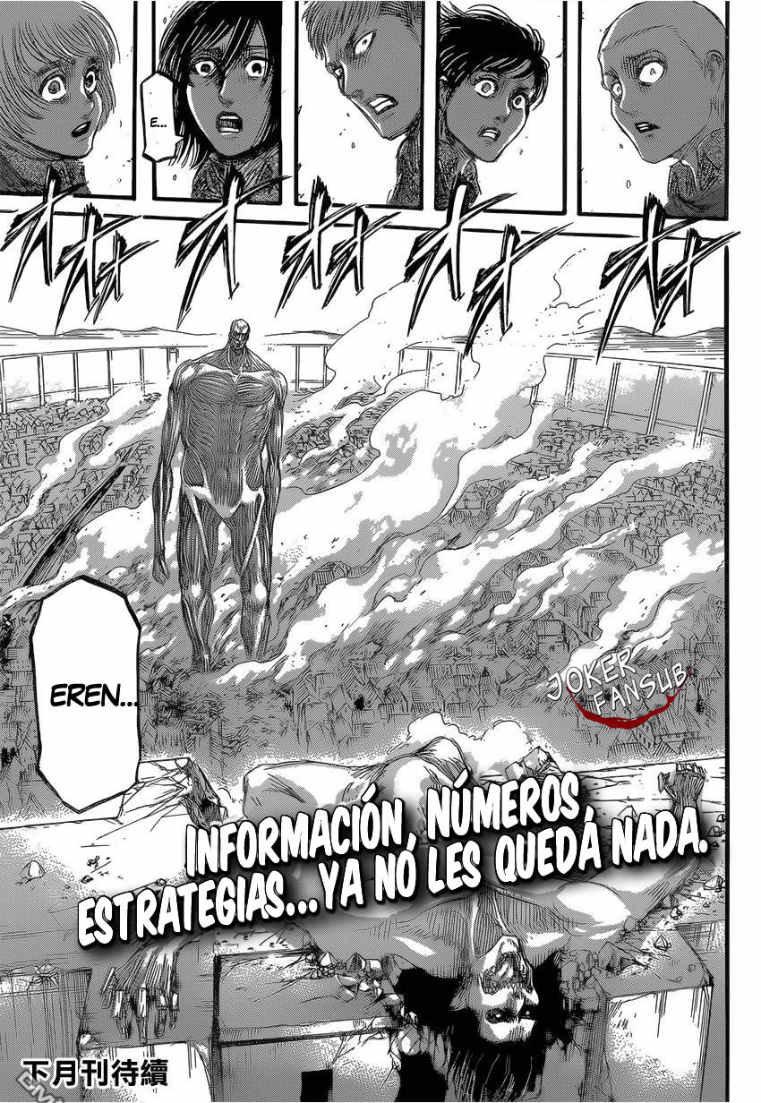 Read Shingeki no Kyojin es Manga Online